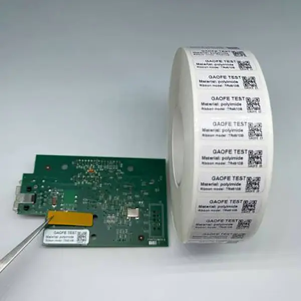 300 Degree Polyimide Labels for Semiconductor and PrintedCircuit Board Manufacturing Processes