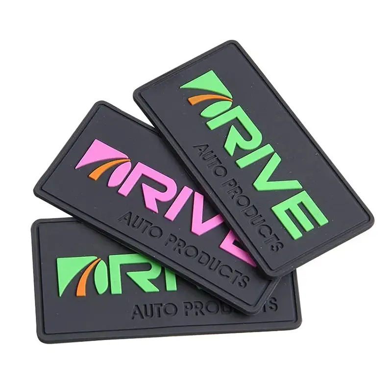 3d rubber label