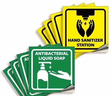 BS 5609 Label Sheets
