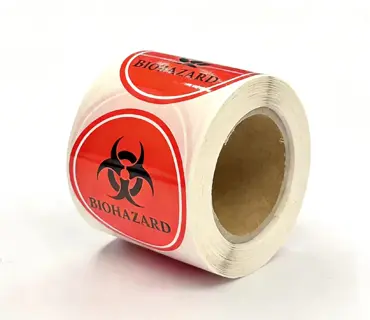 Custom Die Cut Chemical Labels