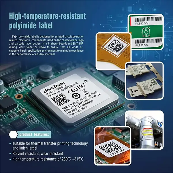 PCB identification label