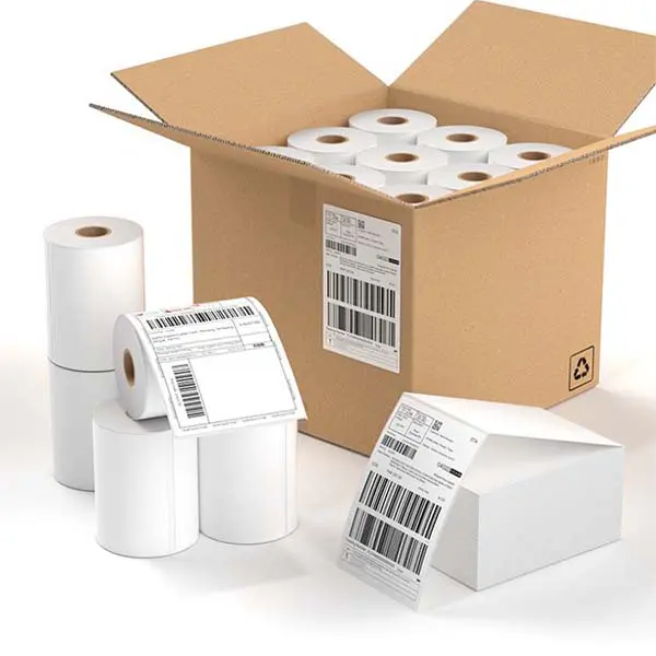 adhesive blank shipping address label stickers