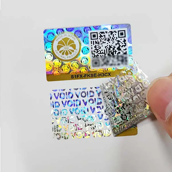 anti counterfeit hologram sticker