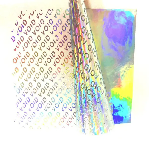 anti counterfeit label disposable hologram sticker