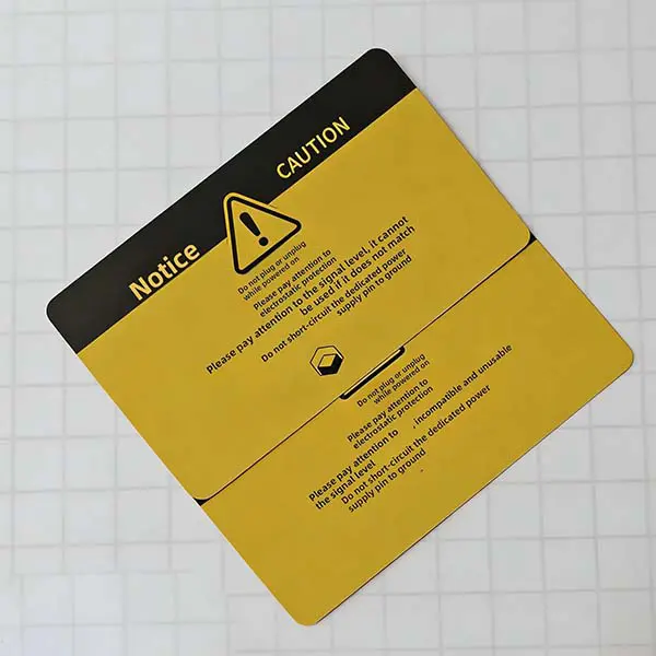 anti static dissipative labels