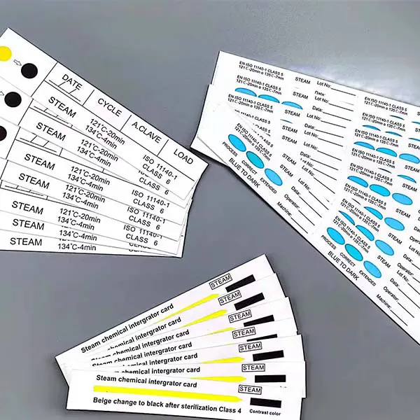 autoclave labels for medical products package