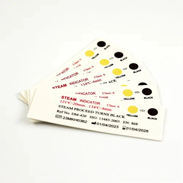 autoclave steam sterilization indicator labels