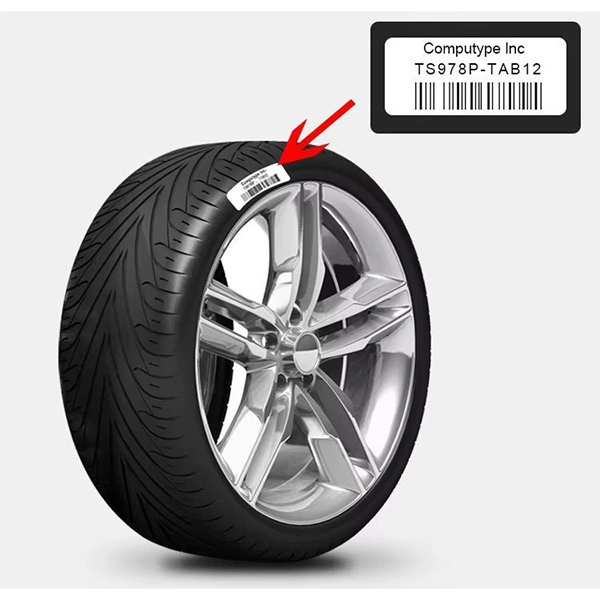 bc labels green tire