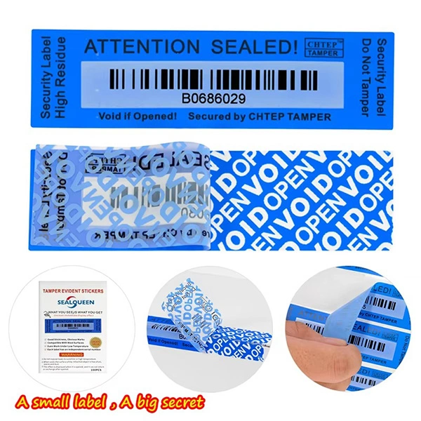 custom security labels mobile camera