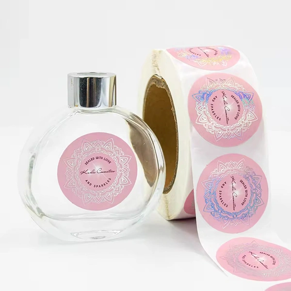custom self adhesive cosmetics labels
