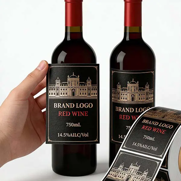 customized wine bottle