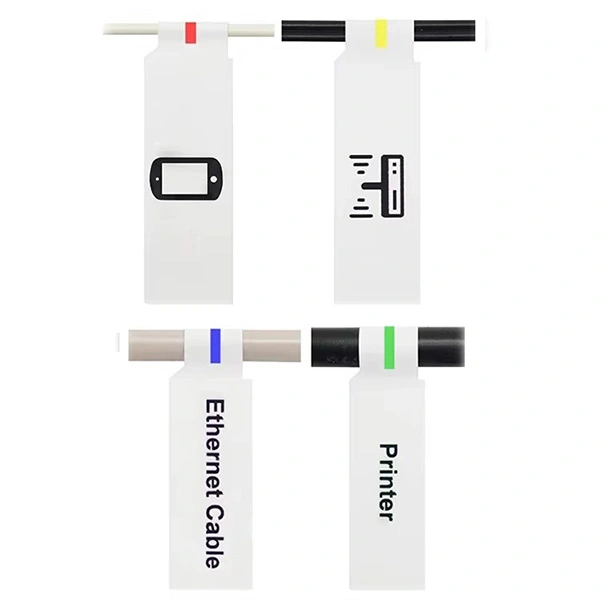 electrical cable self laminating labels