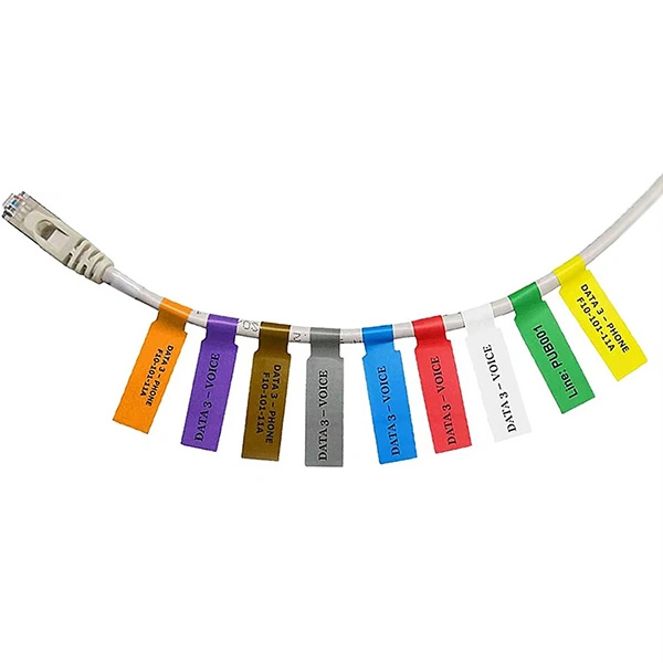 flag wire labels electrical cables