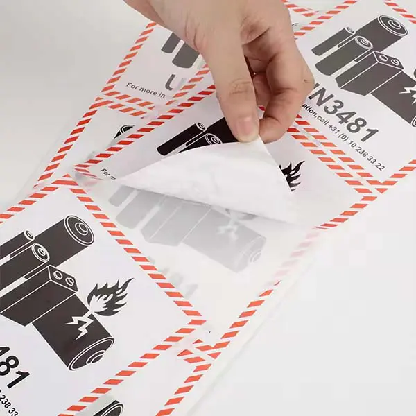 flame retardant label high temperature resistant