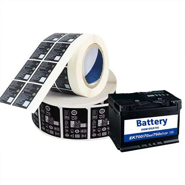 flame retardant polyester labels for electronics industry