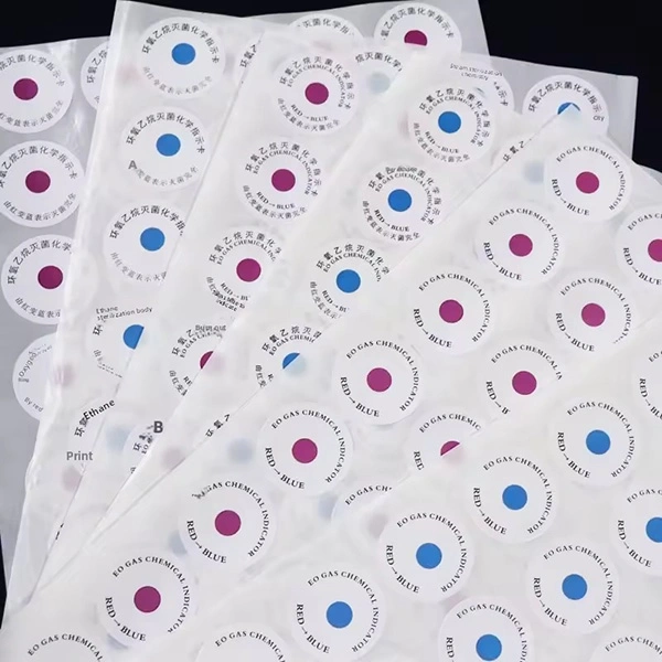 gamma irradiation sterilization indicator labels