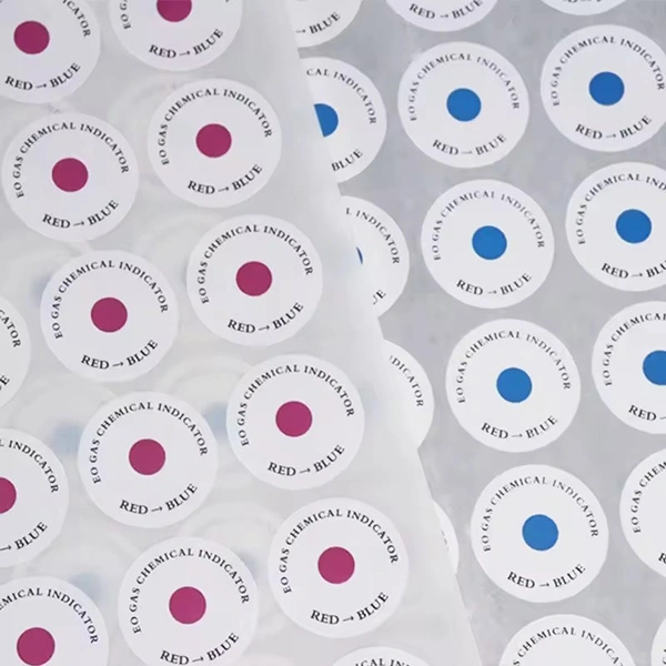 gamma radiation labels sterilization indicator