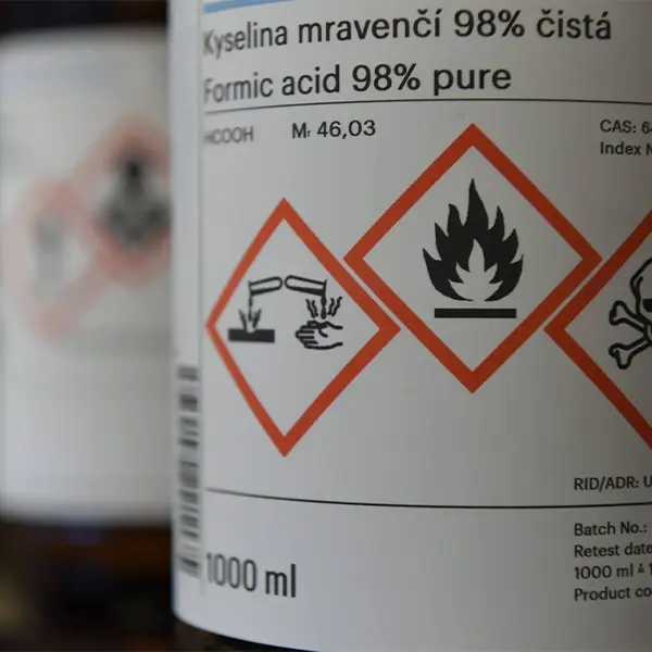 harsh chemical solvent defense