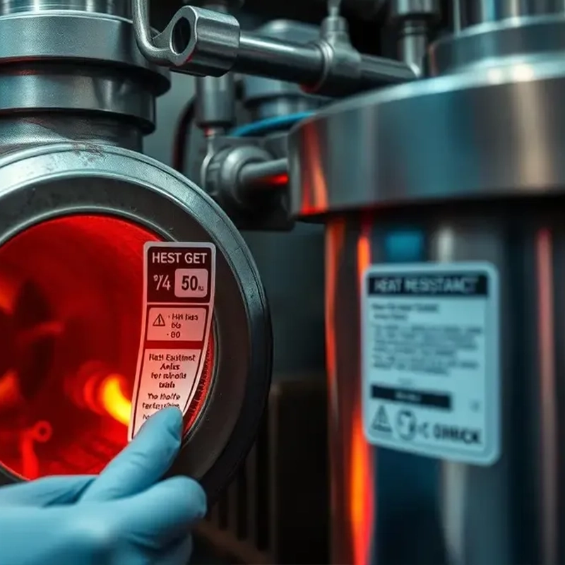 heat resistant metal labels