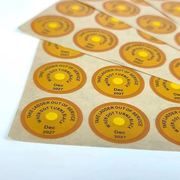 high temp temperature monitor labels