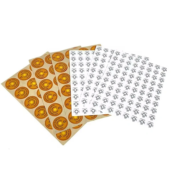 high temperature indicator labels