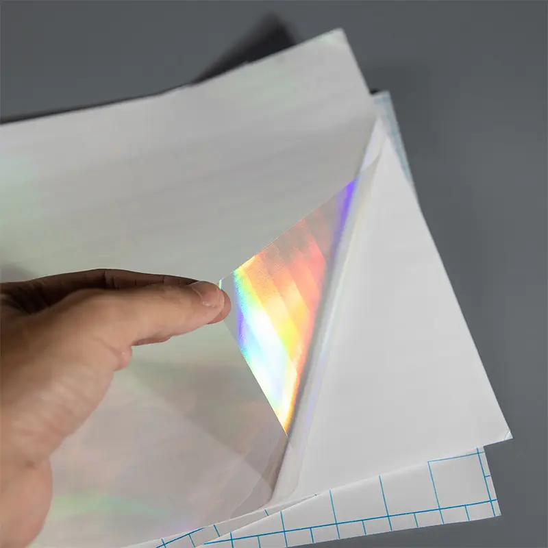 holographic cold lamination film