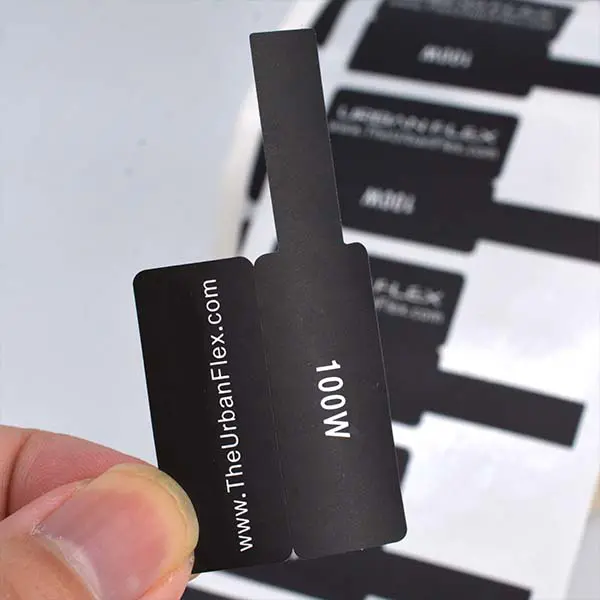 industrial cable wrap label