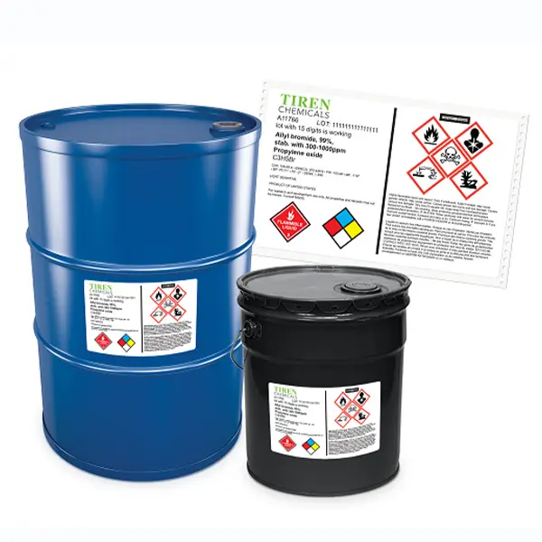 labels for chemical product packaging
