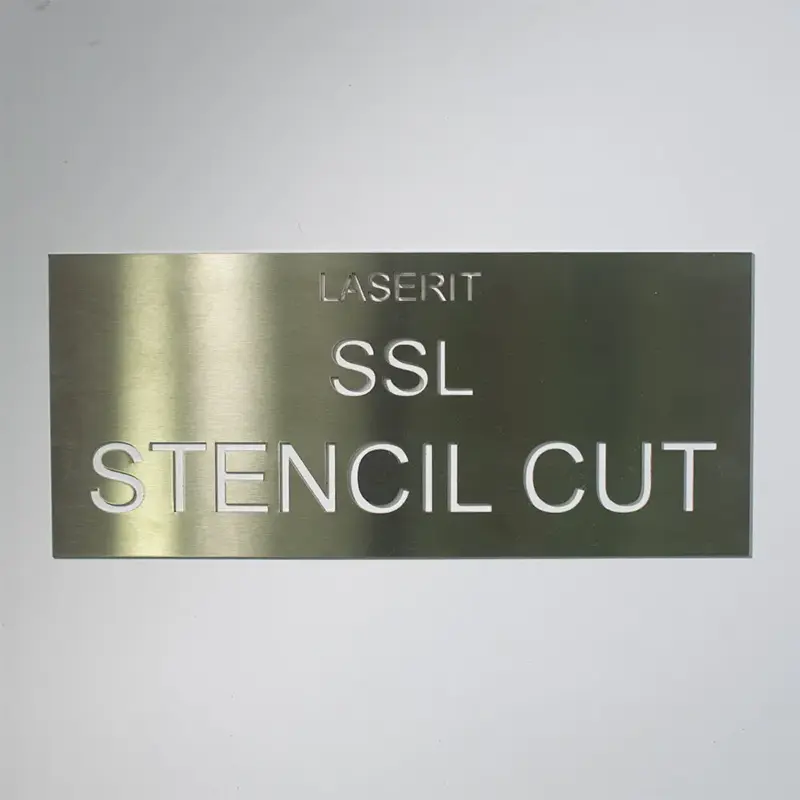laser etched stainless steel labels
