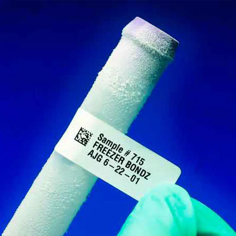 low temperature adhesive labels