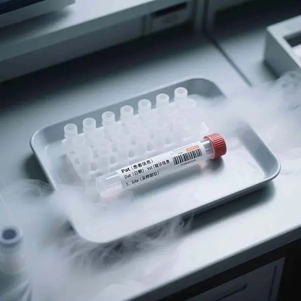 low temperature resistant label for biological and medical