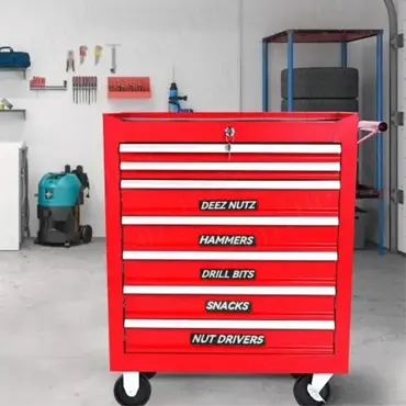 magnetic tool chest labels
