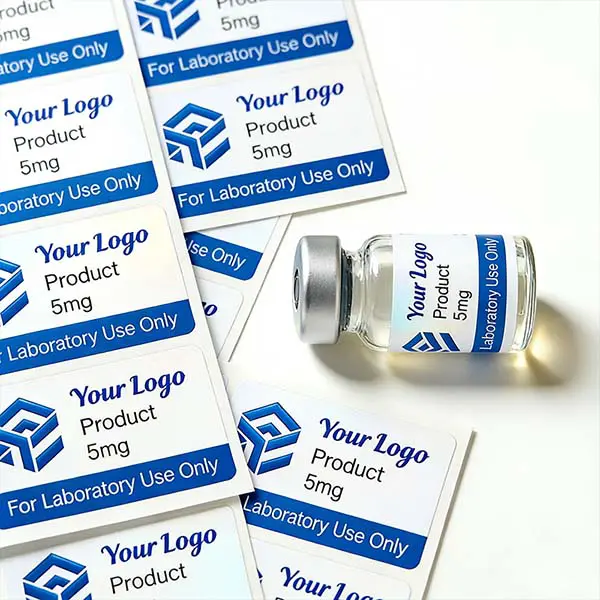 medical use custom printed pill bottle labels