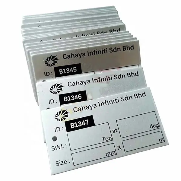 metal barcode