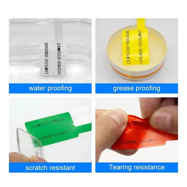 non tear flag labels