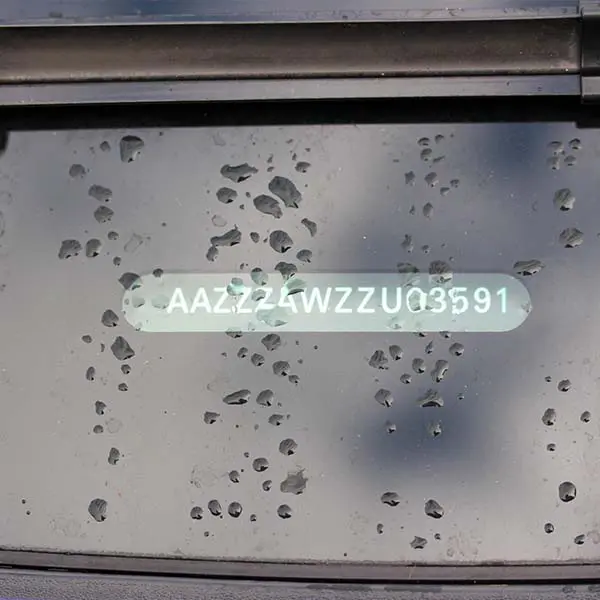 number code stickers labels