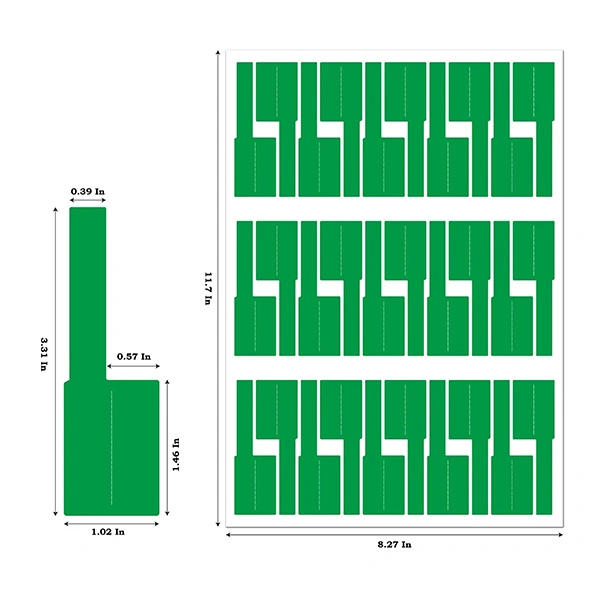 p flag labels