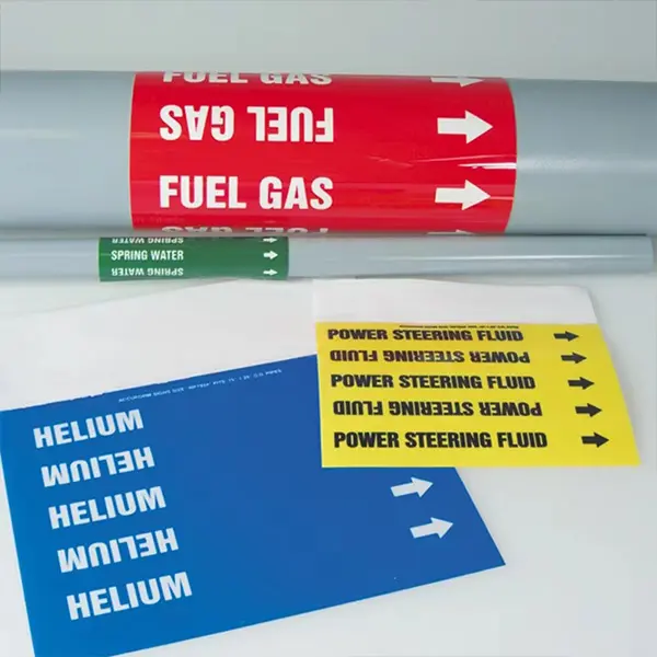permanent outdoor labels resistant to