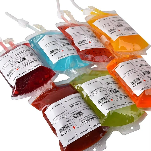 pharmaceutical blood bag labels