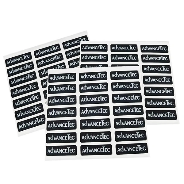 polyester strong adhesive nameplate labels