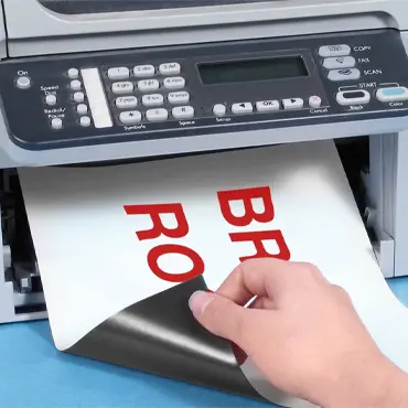 printable magnetic labels