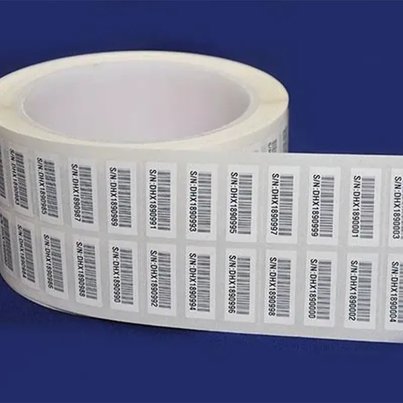 self adhesive barcode labels