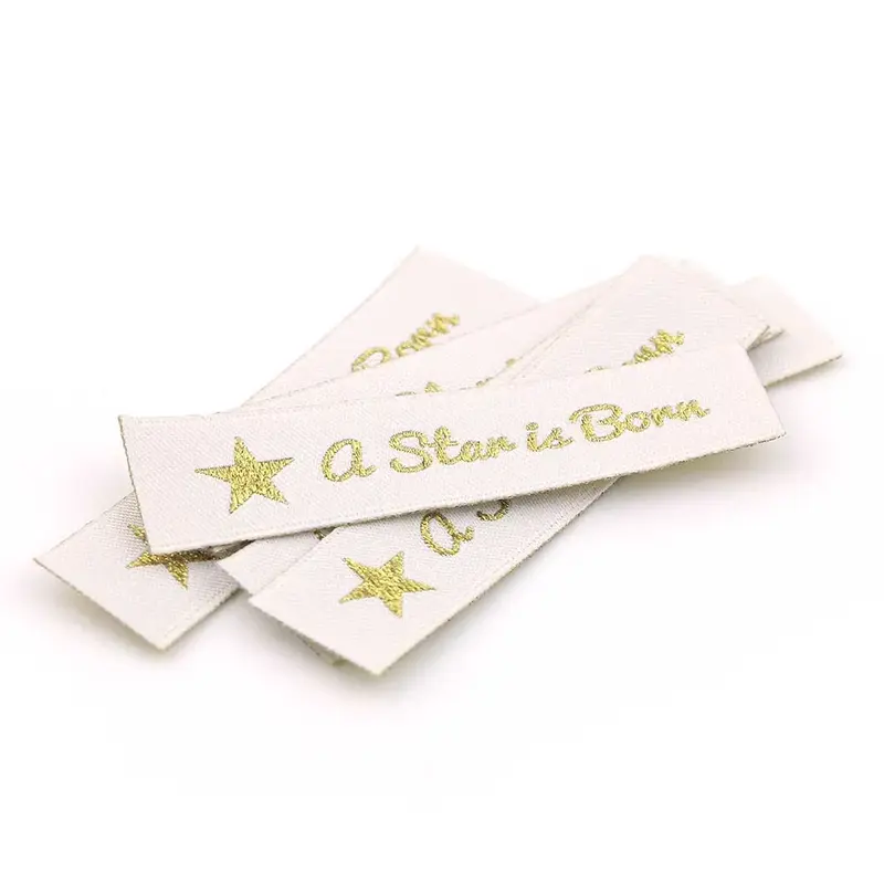 self adhesive fabric labels