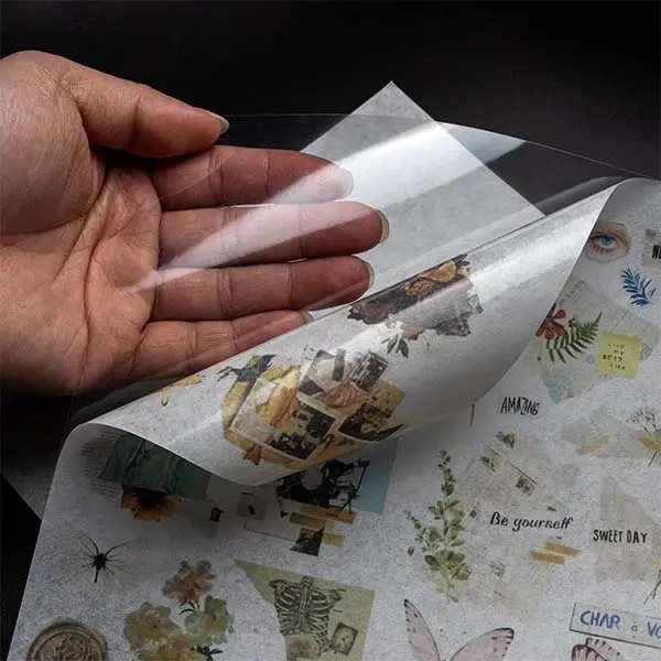 self adhesive paper stickers