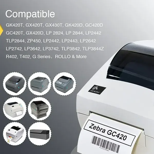 smudge proof barcode printing