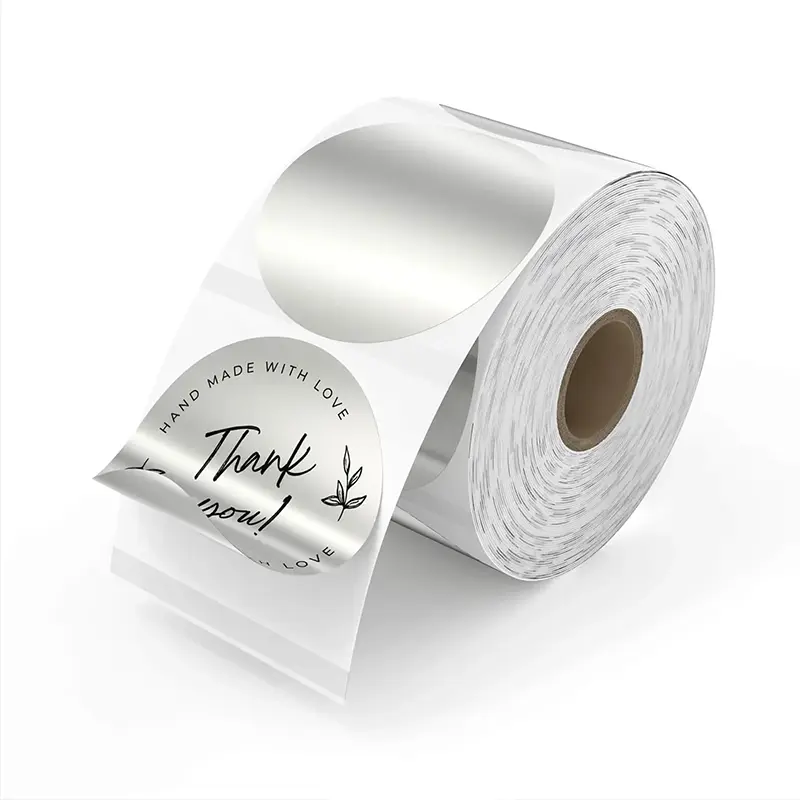 super sticky glossy labels