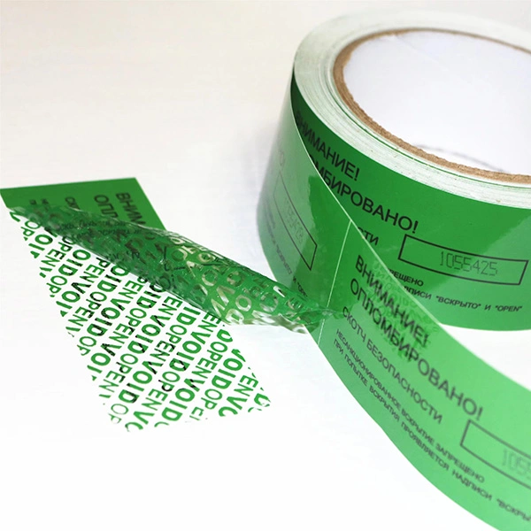 tamper proof warning labels