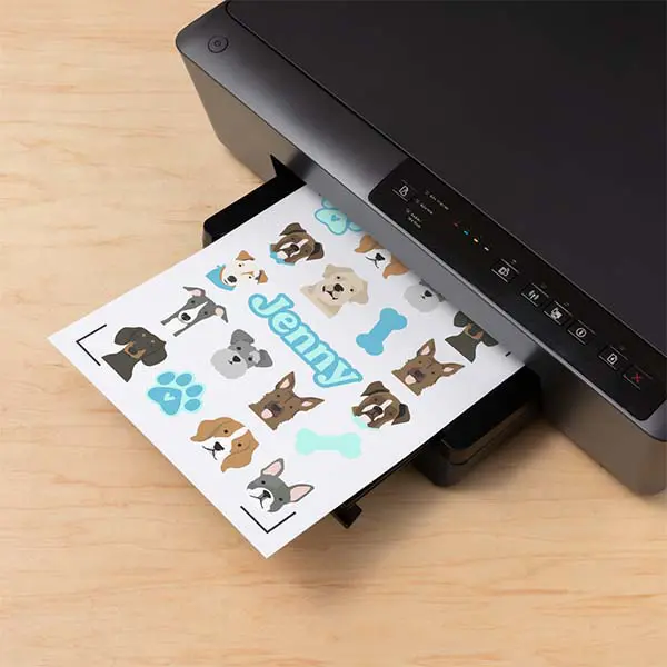 waterProof size inkjet printable stickers