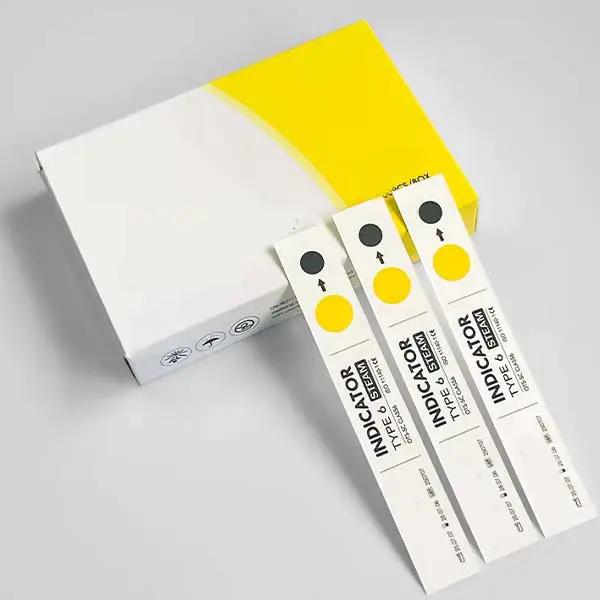 yellow to black indicator