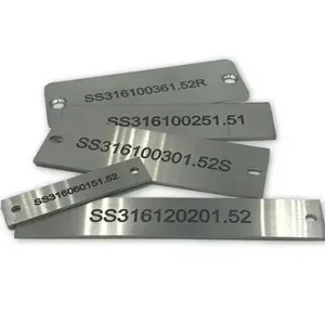 laser etched aluminum labels